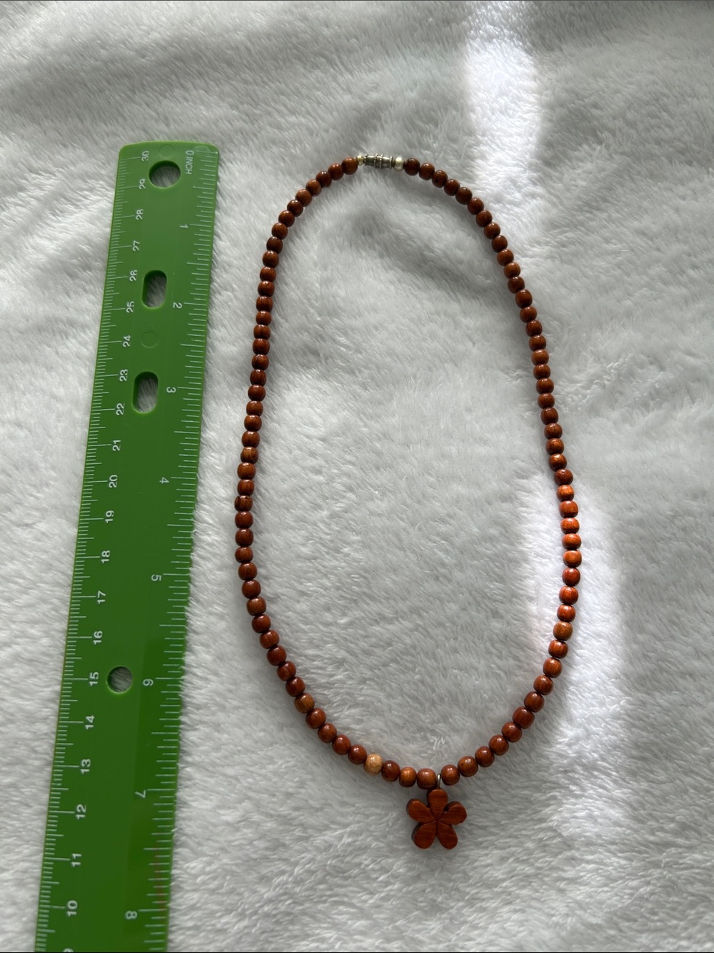 Wood necklace